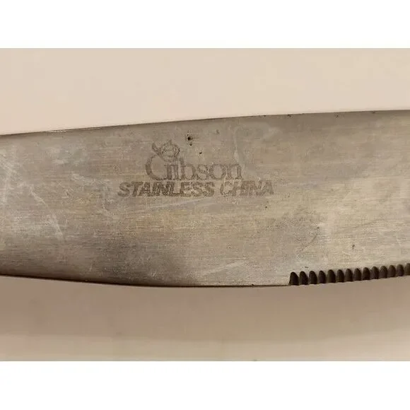 Gibson COCA-COLA Stainless Glossy Glass Bottle Coke Butter Knife Only - Picture 4 of 6